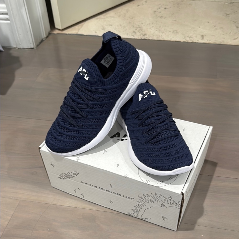 APL Youth Navy Techloom Wave Slip-on Sneaker
